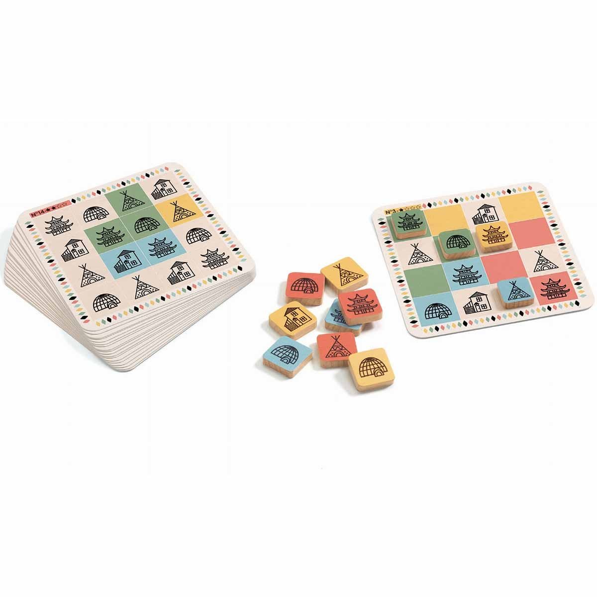 Djeco Gra logiczna Szalone Sudoku