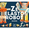 Djeco Drewniany robot Ze Elastorobot +3 Djeco Drewniany robot Ze Elastorobot +3
