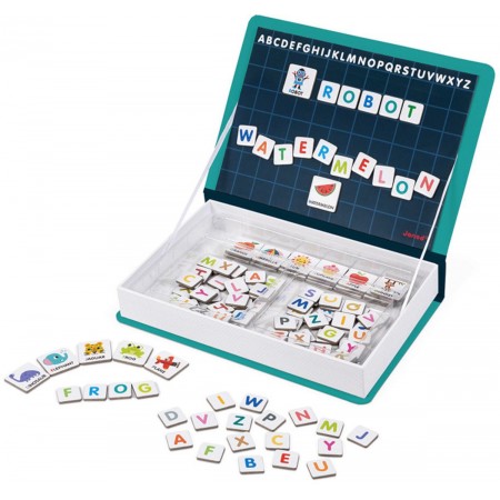 Janod Magnetibook magnetyczna układanka Alfabet od 3 lat Janod Magnetibook magnetyczna układanka Alfabet od 3 lat