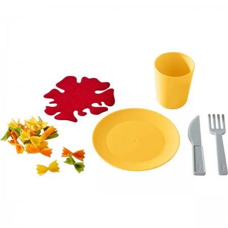 Haba Zestaw obiadowy Makaron zestaw naczyń plastikowych | Dadum Kraków Haba Zestaw obiadowy Makaron zestaw naczyń plastikowych | Dadum Kraków