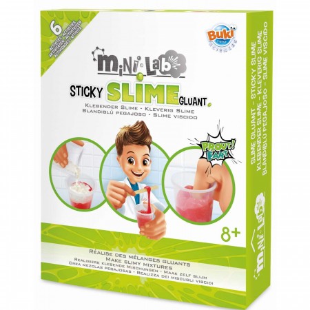 Buki Slime Mini Lab zestaw naukowy dla dzieci od 8 lat Buki Slime Mini Lab zestaw naukowy dla dzieci od 8 lat