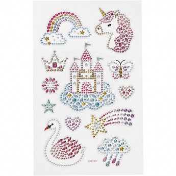 Naklejki z diamencikami Świat Jednorożców Creativ Co. | Dadum Kraków