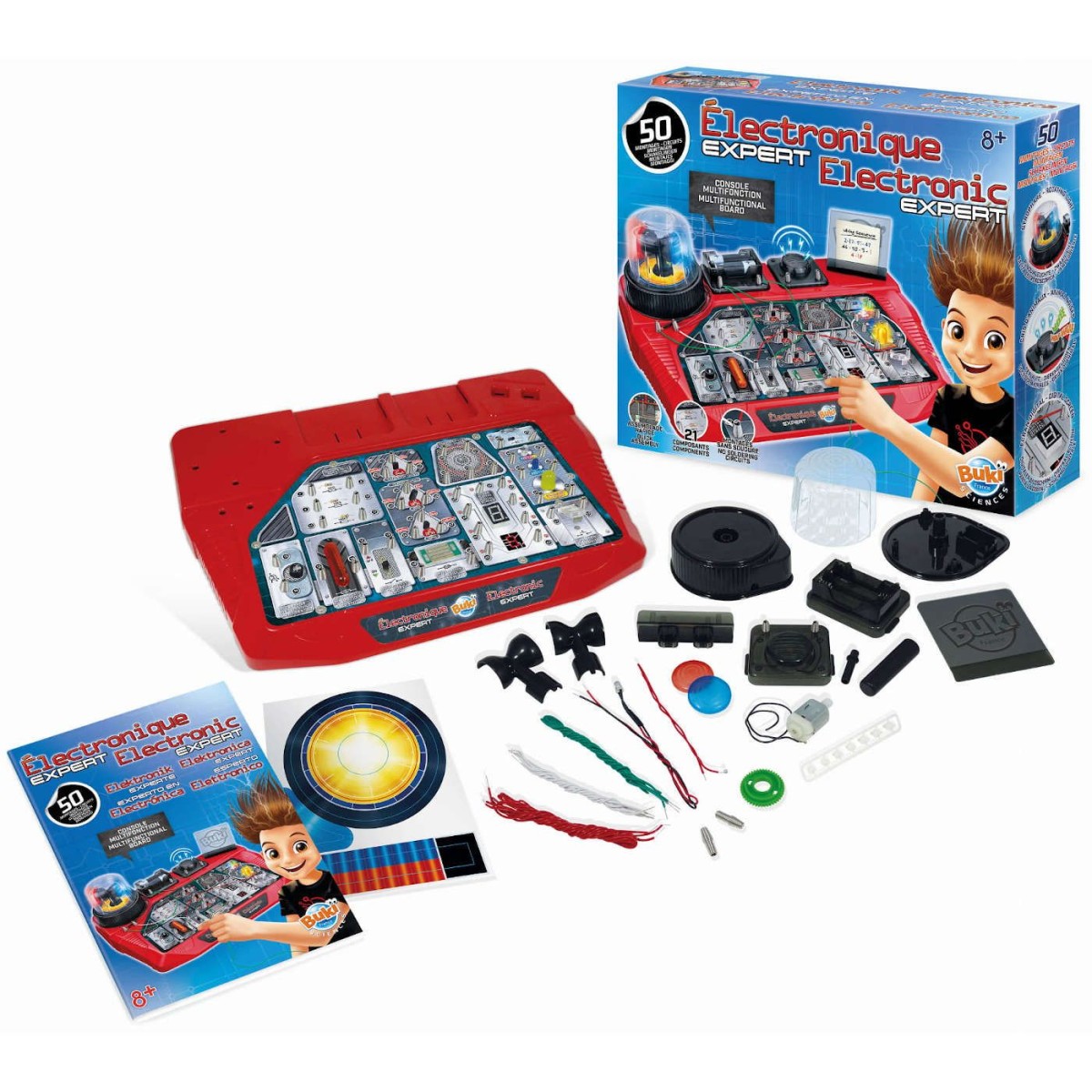 Buki Ekspert elektroniki 50 obwodów elektrycznych +8