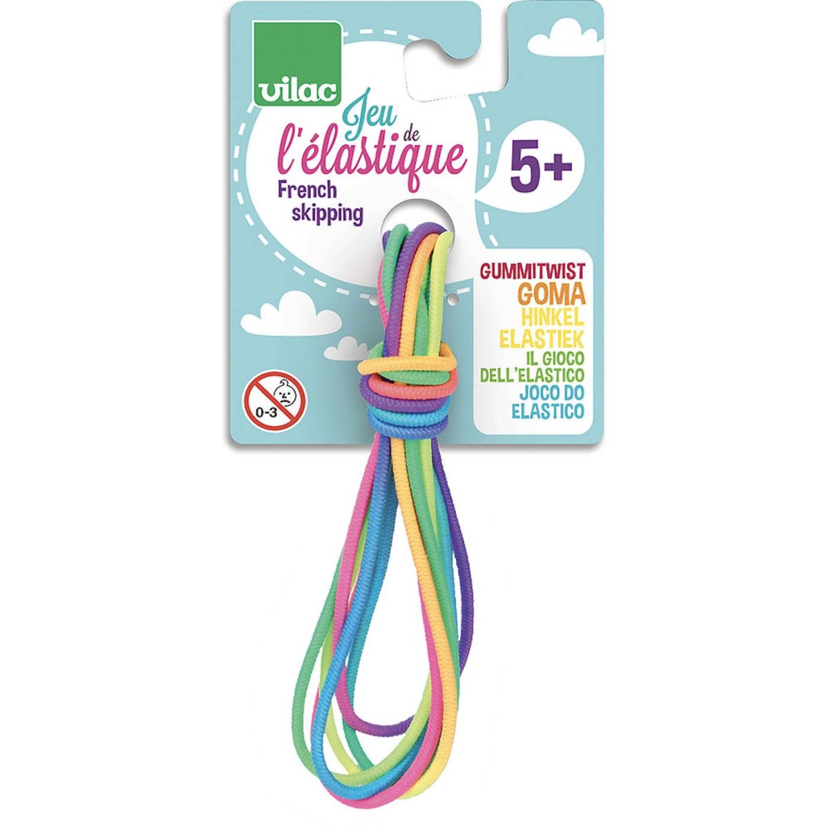 Guma do skakania dla dzieci, gra w gumę, Vilac