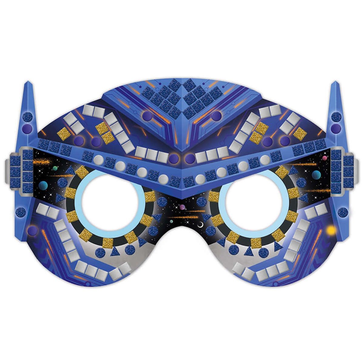 Janod Zestaw kreatywny Mozaika Maski dla dzieci +7 lat | Dadum Kraków