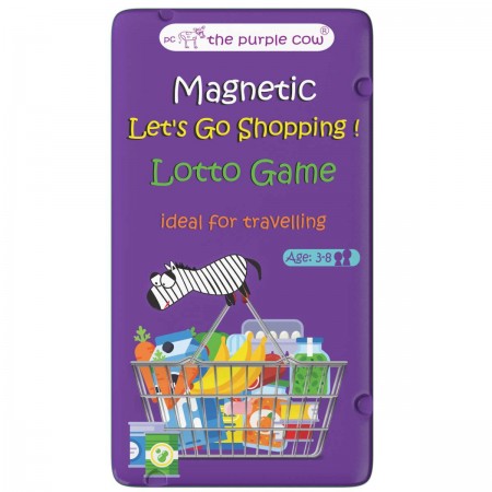 The Purple Cow Lotto zakupy podróżna gra magnetyczna +3