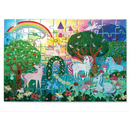 Crocodile Creek Puzzle holograficzne Lśniący Jednorożec | Dadum Kraków Crocodile Creek Puzzle holograficzne Lśniący Jednorożec | Dadum Kraków