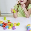 Plan Toys Duża nawlekanka 30 elementów z figurkami Plan Toys Duża nawlekanka 30 elementów z figurkami