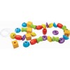 Plan Toys Duża nawlekanka 30 elementów z figurkami Plan Toys Duża nawlekanka 30 elementów z figurkami