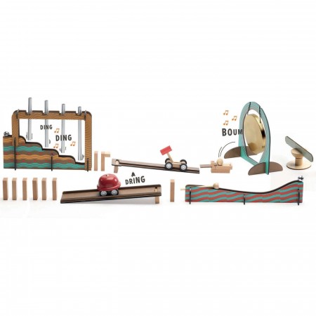 Djeco Zestaw Zig & Go 52 elementy zabawka edukacyjna +8 Djeco Zestaw Zig & Go 52 elementy zabawka edukacyjna +8