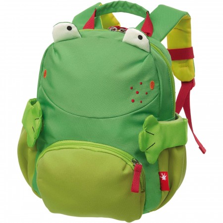 Sigikid plecak Żabka zielony dla dzieci od 2 do 5 lat