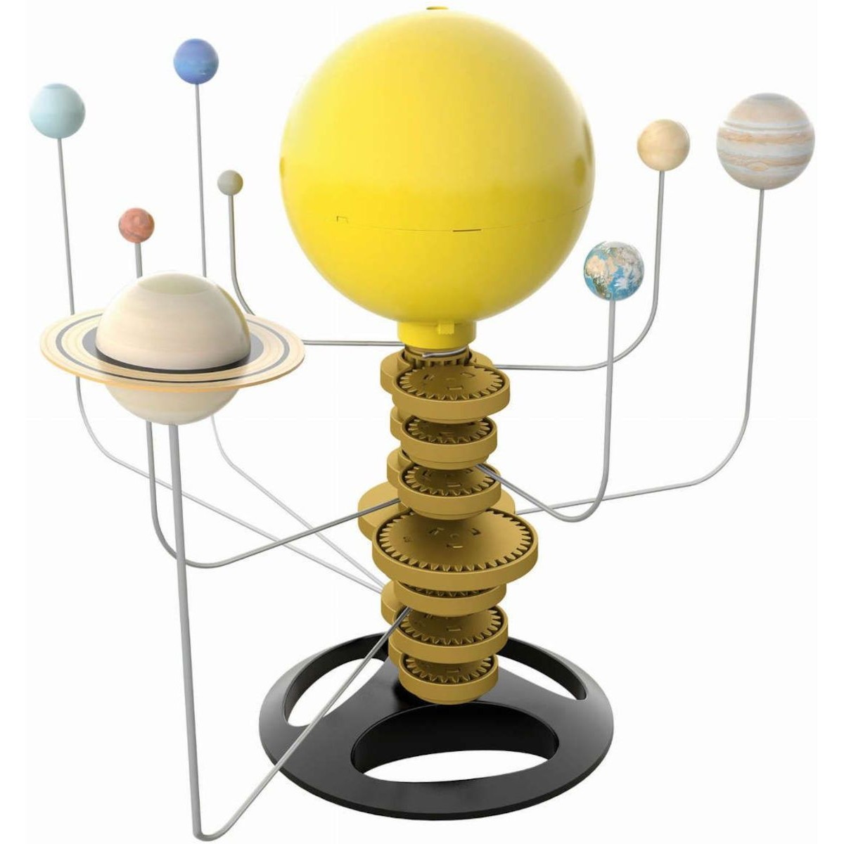 Buki Ruchomy Układ Słoneczny z lampką nocną +8