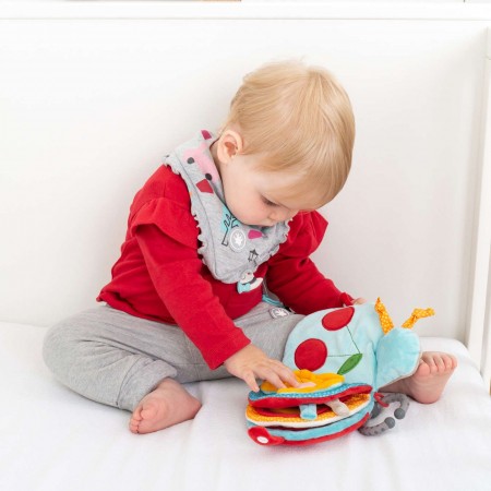 Sigikid Biedronka Książka dla niemowlaka sensoryczna | Dadum Kraków Sigikid Biedronka Książka dla niemowlaka sensoryczna | Dadum Kraków