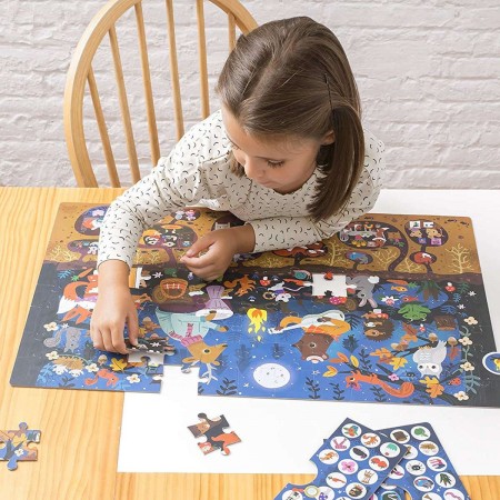 Apli Kids Puzzle obserwacyjne Las 104 el 5+