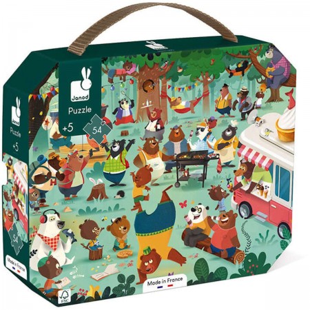 Janod Rodzina Misiów puzzle 54 elementy +5 lat| Dadum Kraków Janod Rodzina Misiów puzzle 54 elementy +5 lat| Dadum Kraków