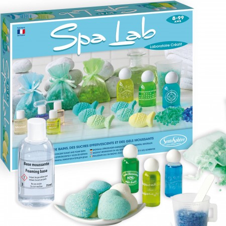 SentoSphere SPA Lab zestaw do robienia soli i kul do kąpieli | Dadum