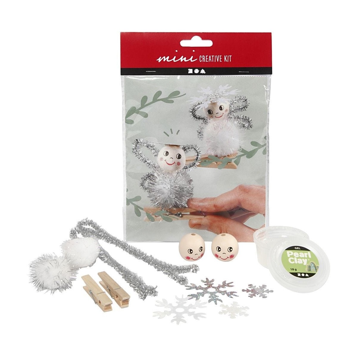 Zestaw kreatywny świąteczny Aniołki, Creotime