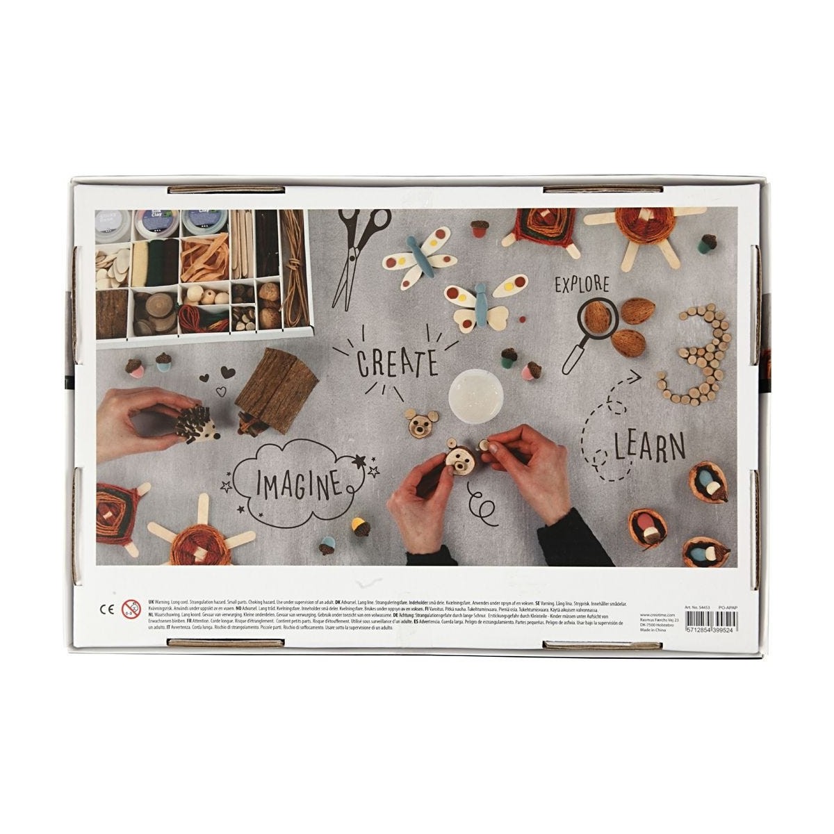 Duży zestaw kreatywny Nature, Creotime