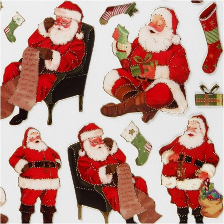 Naklejki Świąteczne Tradycyjny Święty Mikołaj, Creotime