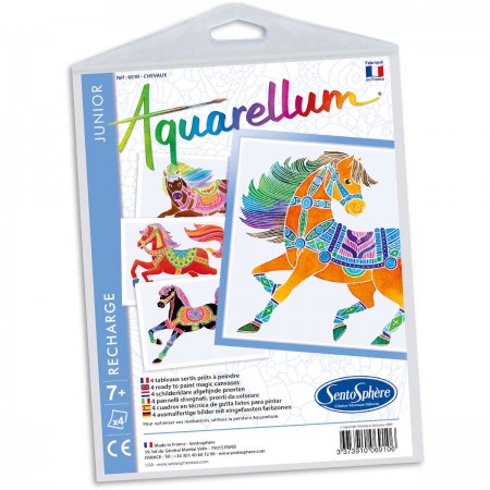 Konie plansze do Aquarellum Junior, SentoSphere | Dadum