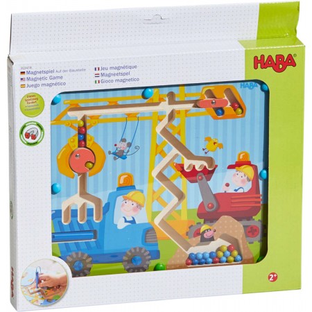 Haba gra labirynt magnetyczny Plac Budowy +2 Haba gra labirynt magnetyczny Plac Budowy +2