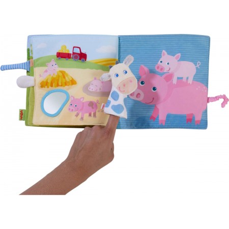 Haba książeczka sensoryczna Na Farmie dla niemowląt