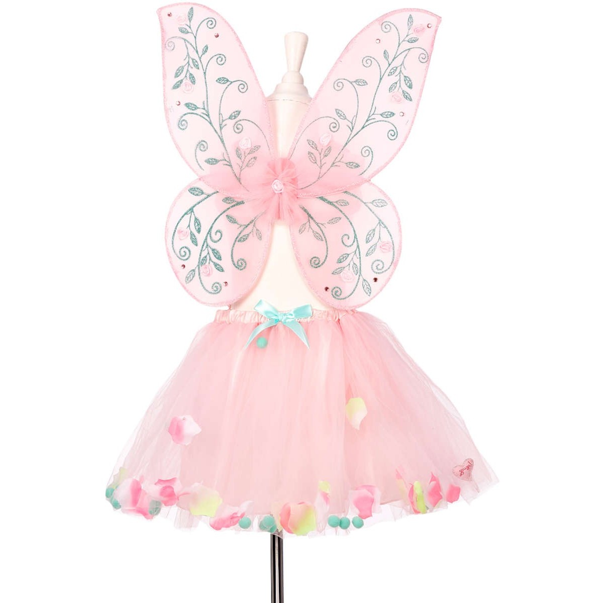 Strój wróżki Elody pastelowy ze skrzydłami, Souza!