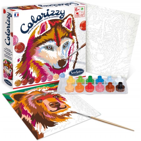 Sentosphere Colorizzy Zwierzęta Lasu Malowanie po numerach +6 | Dadum