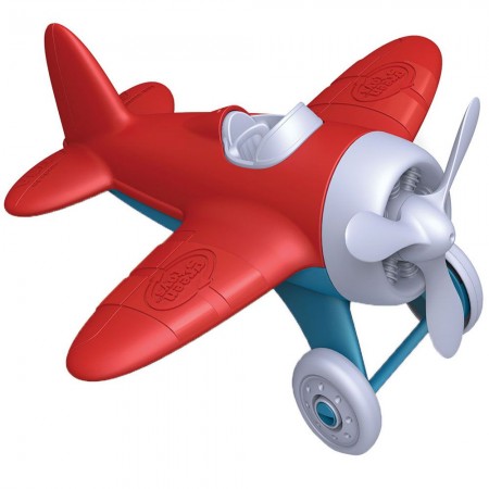 Czerwony samolot plastikowy zabawka +12m, Green Toys