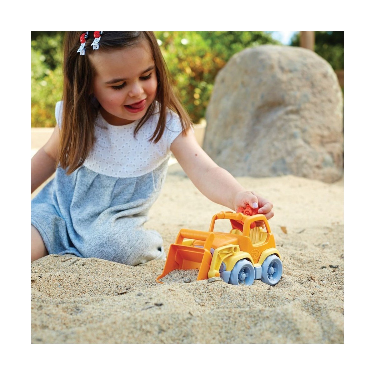 Spychacz pomarańczowy zabawka +2, Green Toys