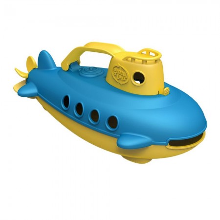 Łódź podwodna żółta zabawka +6mc, Green Toys