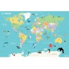 Vilac Magnetyczna Mapa Świata drewniane puzzle +5 Vilac Magnetyczna Mapa Świata drewniane puzzle +5