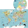 Vilac Magnetyczna Mapa Świata drewniane puzzle +5 Vilac Magnetyczna Mapa Świata drewniane puzzle +5