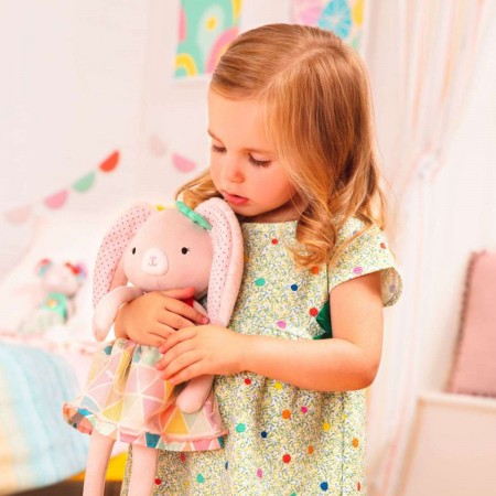 B.Toys Pluszowy Króliczek Becky Bunny dla niemowląt | Dadum
