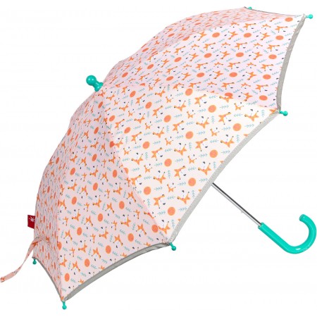 Sigikid Parasolka dla dzieci Liski biała 75cm Sigikid Parasolka dla dzieci Liski biała 75cm