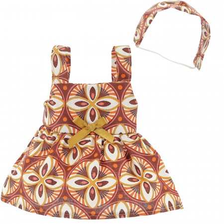 Ubranka Norah dla lalek bobas 28 cm zabawka +18m, Petitcollin Ubranka Norah dla lalek bobas 28 cm zabawka +18m, Petitcollin