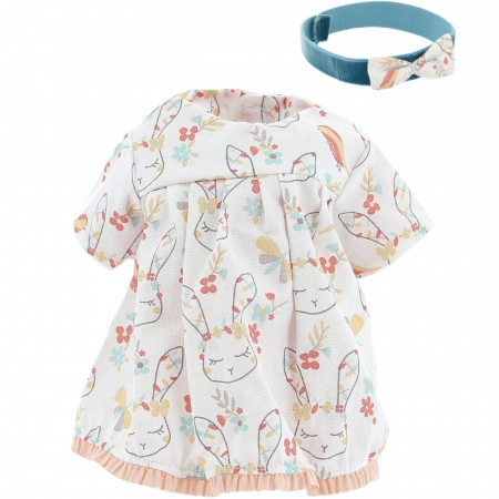 Ubranka Lola dla lalek bobas 28 cm zabawka +18m, Petitcollin Ubranka Lola dla lalek bobas 28 cm zabawka +18m, Petitcollin