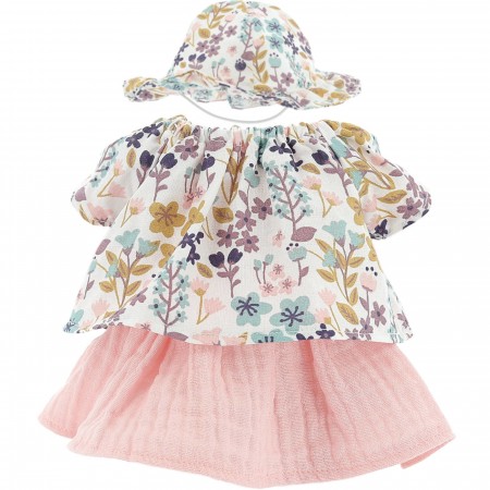 Ubranka Ally dla lalek bobas 28 cm zabawka +18m, Petitcollin Ubranka Ally dla lalek bobas 28 cm zabawka +18m, Petitcollin