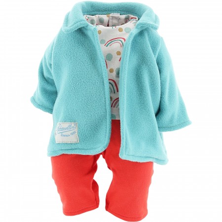 Ubranka Arthur dla lalek bobas 36 cm zabawka +18m, Petitcollin Ubranka Arthur dla lalek bobas 36 cm zabawka +18m, Petitcollin