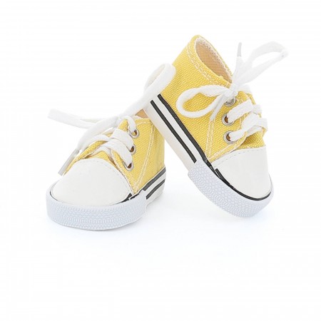 Żółte trampki dla lalek 36 cm, Petitcollin Żółte trampki dla lalek 36 cm, Petitcollin