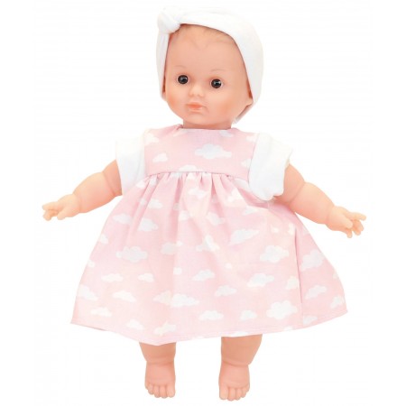 Petitcollin Lalka bobas Ecolo-Doll Petit Nuage 25cm +10m Petitcollin Lalka bobas Ecolo-Doll Petit Nuage 25cm +10m