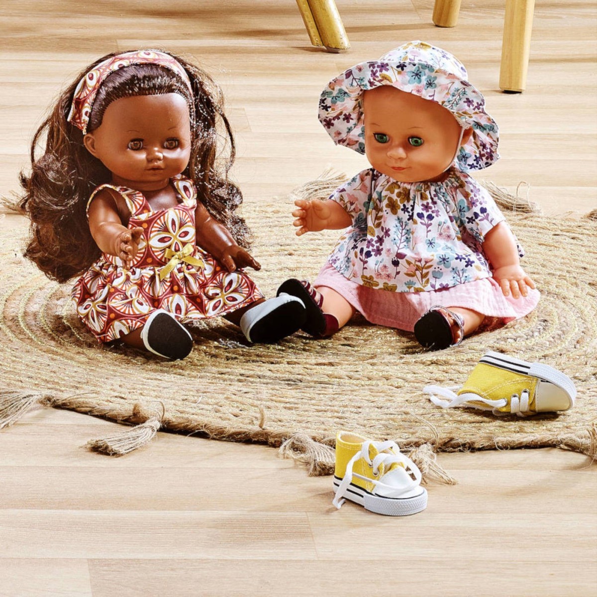 Petitcollin Lalka Ally Bebe d'Amour 28cm +3