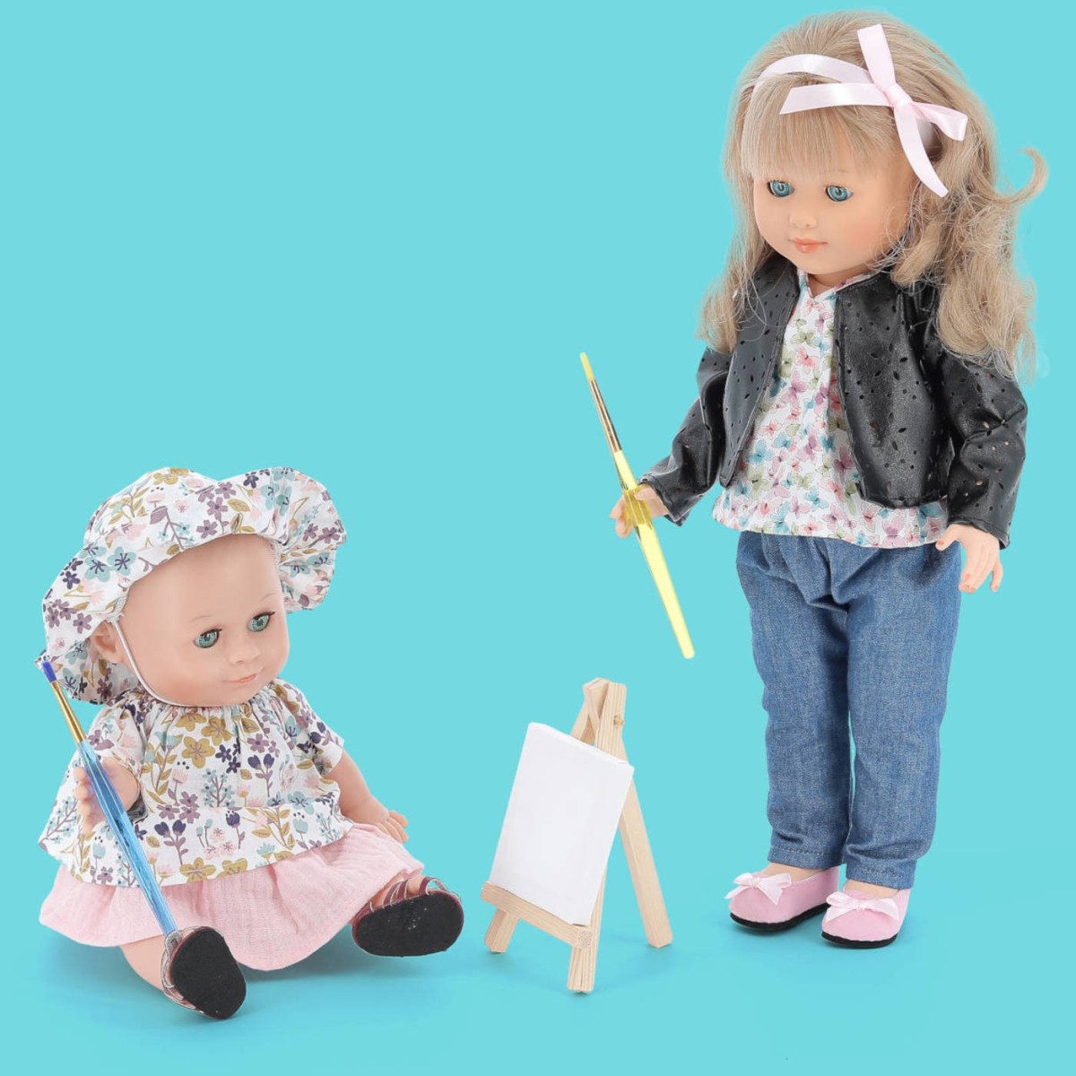 Petitcollin Lalka Ally Bebe d'Amour 28cm +3