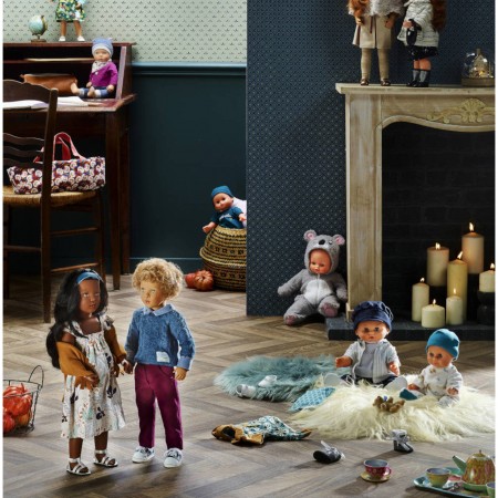 Petitcollin Lalka Romeo Bebe d'Amour 28cm +3 Petitcollin Lalka Romeo Bebe d'Amour 28cm +3