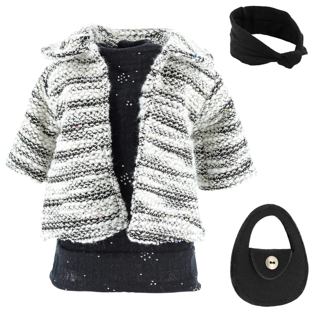 Ubranka Isabey dla lalek o wysokości 38-42 cm, Petitcollin