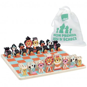 Gra w szachy drewniana -Ingela P.Arrhenius, Vilac