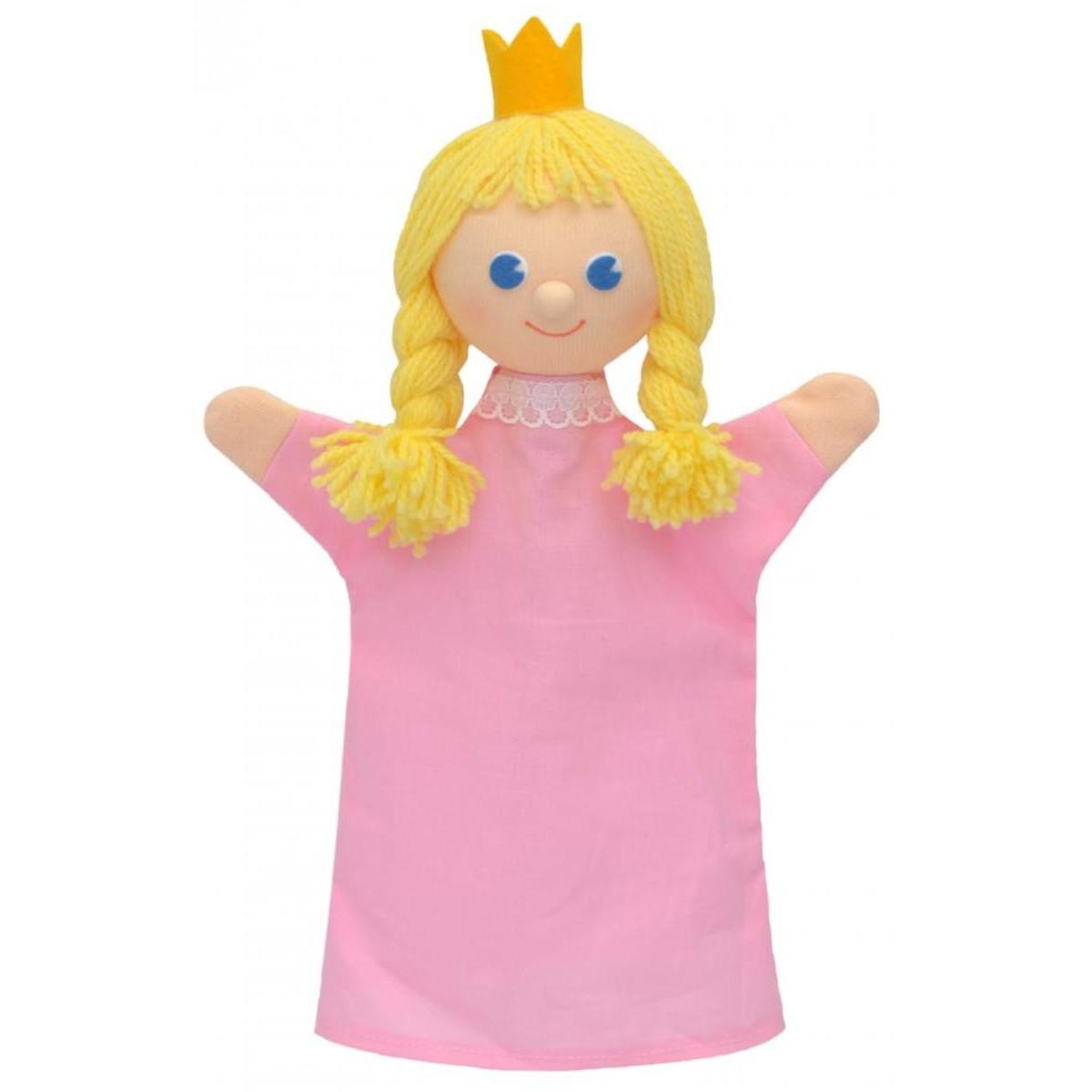 Pacynka na rękę Księżniczka Różowa do teatrzyku +3