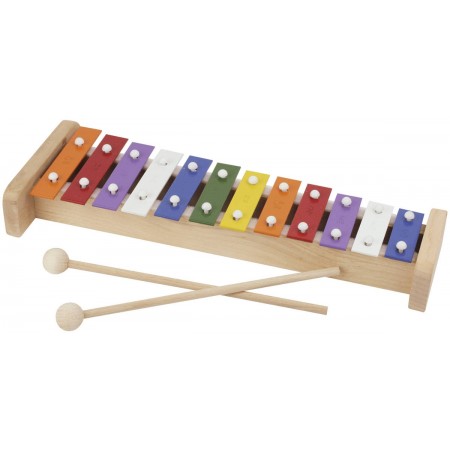Cymbałki drewniany instrument muzyczny dla dzieci +3