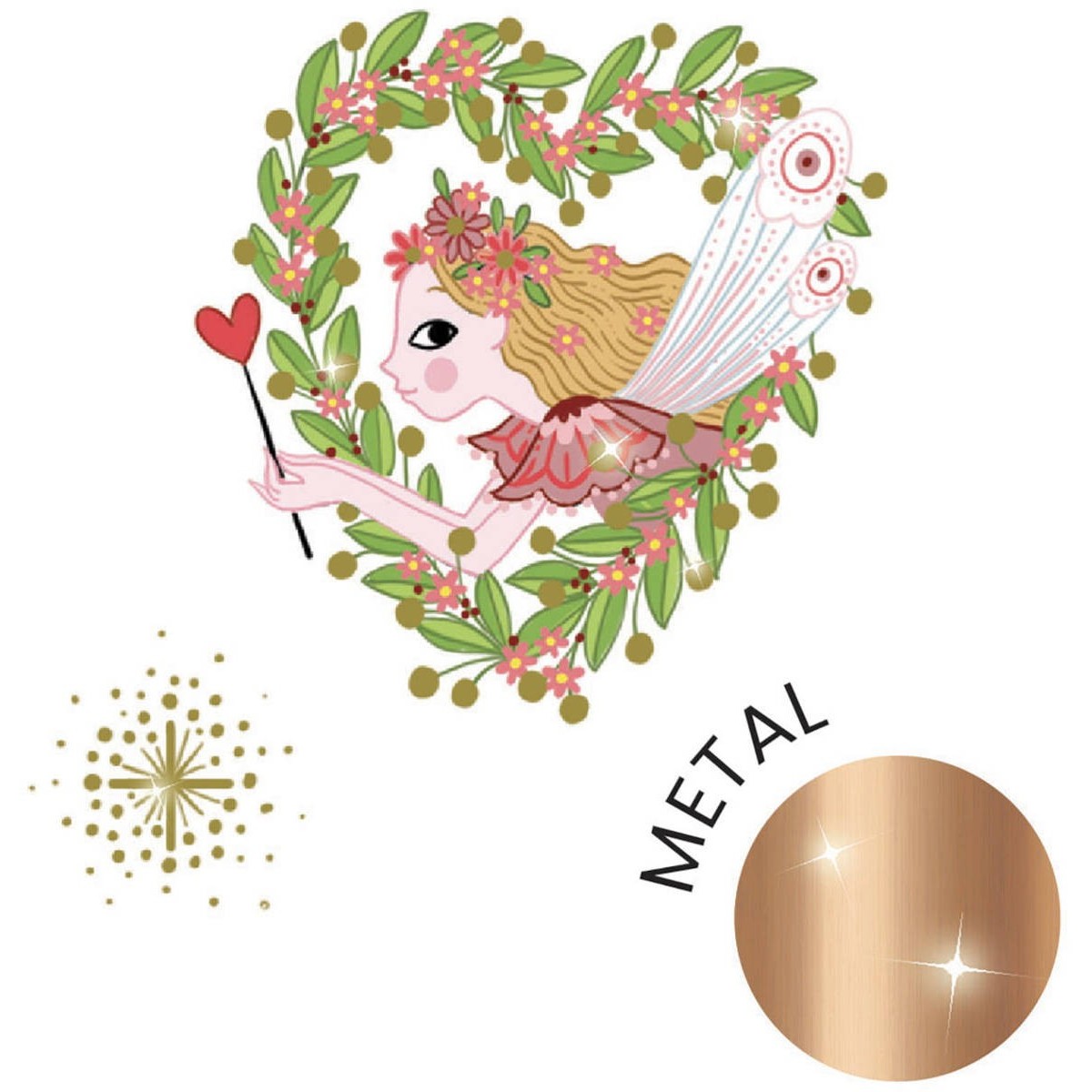 Djeco tatuaże przyjaciele wróżki od 3 lat