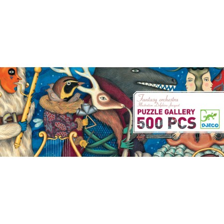 Djeco puzzle gallery fantastyczna orkiestra od 8 lat Djeco puzzle gallery fantastyczna orkiestra od 8 lat